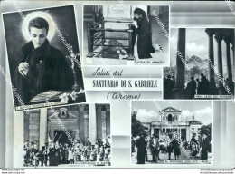 Bn527 Cartolina Saluti Da Santuario S.gabriele Teramo - Teramo