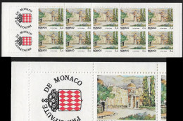 Monaco 1992. Carnet N°7, N°1832 Vues Du Vieux Monaco-ville. - Libretti