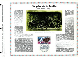 Rare Feuillet PAC (précurseur De CEF) De 1971 - LA PRISE DE LA BASTILLE (14 Juillet 1789) - 1970-1979