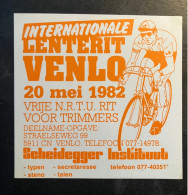 Venlo -  Sticker - Cyclisme - Ciclismo -wielrennen - Cycling