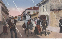 Cm605 Cartolina Cpa Begrubung Von Malissoren In Der Strasse Von Skutari Albania - Altri & Non Classificati