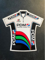 PDM -  Sticker - Cyclisme - Ciclismo -wielrennen - Wielrennen
