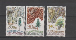 Liechtenstein 1986 Flora - Trees ** MNH - Árboles
