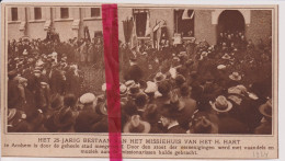 Arnhem - 25 Jaar Missiehuis H. Hart - Orig. Knipsel Coupure Tijdschrift Magazine - 1924 - Non Classés
