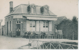 CPA Café Le Chant Des Oiseaux à Abbeville Dépositaire PLP “Pêcheurs à La Ligne De Picardie” - Abbeville