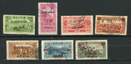 ALAOUITES - VUE - N°Yt 24+26+28+31+38+43+44 Obli. - Used Stamps