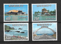 TAIWAN (FORMOSA) 1974 Landscapes  E Arquitetura MNH - Unused Stamps