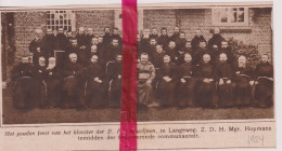 Langeweg - Gouden Feest Klooster Capucijnen - Orig. Knipsel Coupure Tijdschrift Magazine - 1924 - Sin Clasificación