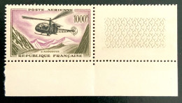 1959 FRANCE N 37 - POSTE AERIENNE L’ALOUETTE 1000f - NEUF** - 1927-1959 Mint/hinged