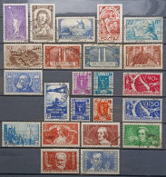 FRANCE ANNEE 1936 COMPLETE SAUF N°321 : 24 TIMBRES OBLITERES - ....-1939