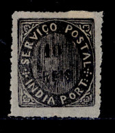 ! ! Portuguese India - 1875 Native 10 R - Af. 23 - MH - Portuguese India