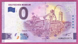 0-Euro XEMU 1 2022 DEUTSCHES MUSEUM - MÜNCHEN - RAUMFAHRT - Private Proofs / Unofficial