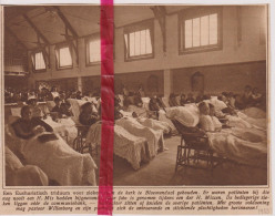 Bloemendaal - Triduum Voor Zieken - Orig. Knipsel Coupure Tijdschrift Magazine - 1925 - Non Classés
