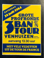 3 Bantour Venhuizen -  Sticker - Cyclisme - Ciclismo -wielrennen - Ciclismo