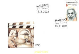 708068 MNH CHEQUIA 2023 ZDENEK PODSKALKY - DIRECTOR DE CINE - Unused Stamps
