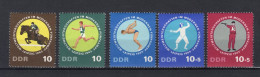 DDR Yt. 833/837 MNH 1965 - Nuevos
