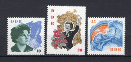 DDR Yt. 691/693 MNH 1963 - Unused Stamps