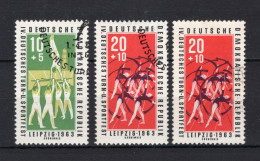 DDR Yt. 668/669° Gestempeld 1963 - Oblitérés