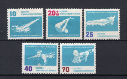 DDR Yt. 621/625 (*) Zonder Gom 1962 - Unused Stamps