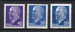 DDR Yt. 564C/564D MNH 1961-1967 - Nuevos