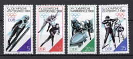 DDR Yt. 2754/2757 MNH 1988 - Unused Stamps