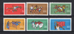 DDR Yt. 1916/1921 MNH 1977 - Unused Stamps