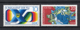 DDR Yt. 1809/1810 MNH 1976 - Nuevos