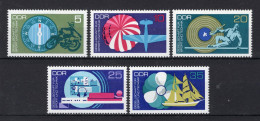DDR Yt. 1460/1464 MNH 1972 - Unused Stamps