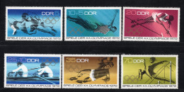 DDR Yt. 1440/1445 MNH 1972 - Unused Stamps