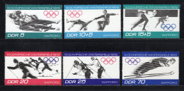 DDR Yt. 1413/1418 MNH 1971 - Unused Stamps