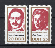 DDR Yt. 1335/1336 MNH 1971 - Nuovi