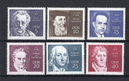 DDR Yt. 1228/1233 MNH 1970 - Unused Stamps
