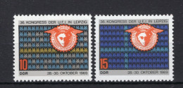 DDR Yt. 1206/1207 MNH 1969 - Nuevos