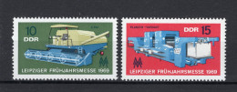 DDR Yt. 1144/1145 MNH 1969 - Unused Stamps