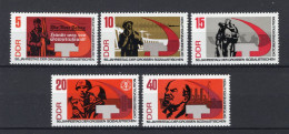 DDR Yt. 1009/1013 MNH 1967 - Unused Stamps