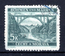 BOHEMEN EN MORAVIE Yt. 56° Gestempeld 1940-1941 - Used Stamps