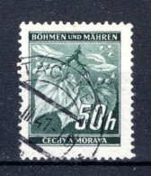 BOHEMEN EN MORAVIE Yt. 43° Gestempeld 1940 - Used Stamps