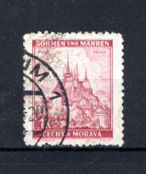 BOHEMEN EN MORAVIE Yt. 28° Gestempeld 1939-1940 - Oblitérés