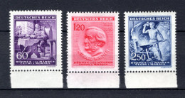 BOHEMEN EN MORAVIE Yt. 107/109 MNH 1943 - Unused Stamps