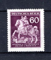 BOHEMEN EN MORAVIE Yt. 101 MH 1943 - Unused Stamps