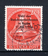 DUITSLAND BERLIN Yt. 108° Gestempeld 1954 - Usados