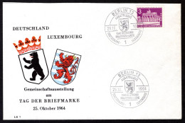 DUITSLAND BERLIN Gemeinscgaftsausstellung 24-10-1964 BERLIN - Storia Postale