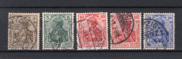 DEUTSCHES REICH Yt. 82/85° Gestempeld  - Used Stamps