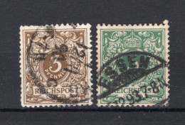 DEUTSCHES REICH Yt. 45/46° Gestempeld  - Used Stamps