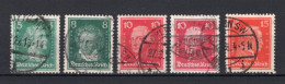 DEUTSCHES REICH Yt. 380/383° Gestempeld  - Used Stamps