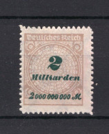 DEUTSCHES REICH Yt. 327 (*) Zonder Gom  - Unused Stamps