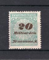 DEUTSCHES REICH Yt. 324 (*) Zonder Gom -1 - Unused Stamps