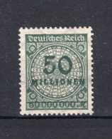 DEUTSCHES REICH Yt. 302 (*) Zonder Gom  - Unused Stamps