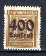 DEUTSCHES REICH Yt. 285 MNH** 1923 - Unused Stamps