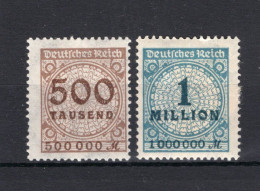 DEUTSCHES REICH Yt. 294/295 MH - Unused Stamps